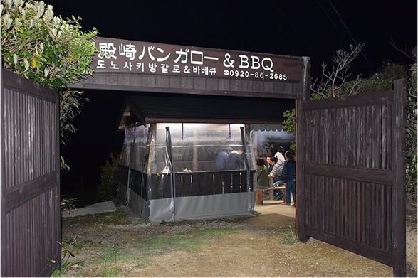 BBQの様子